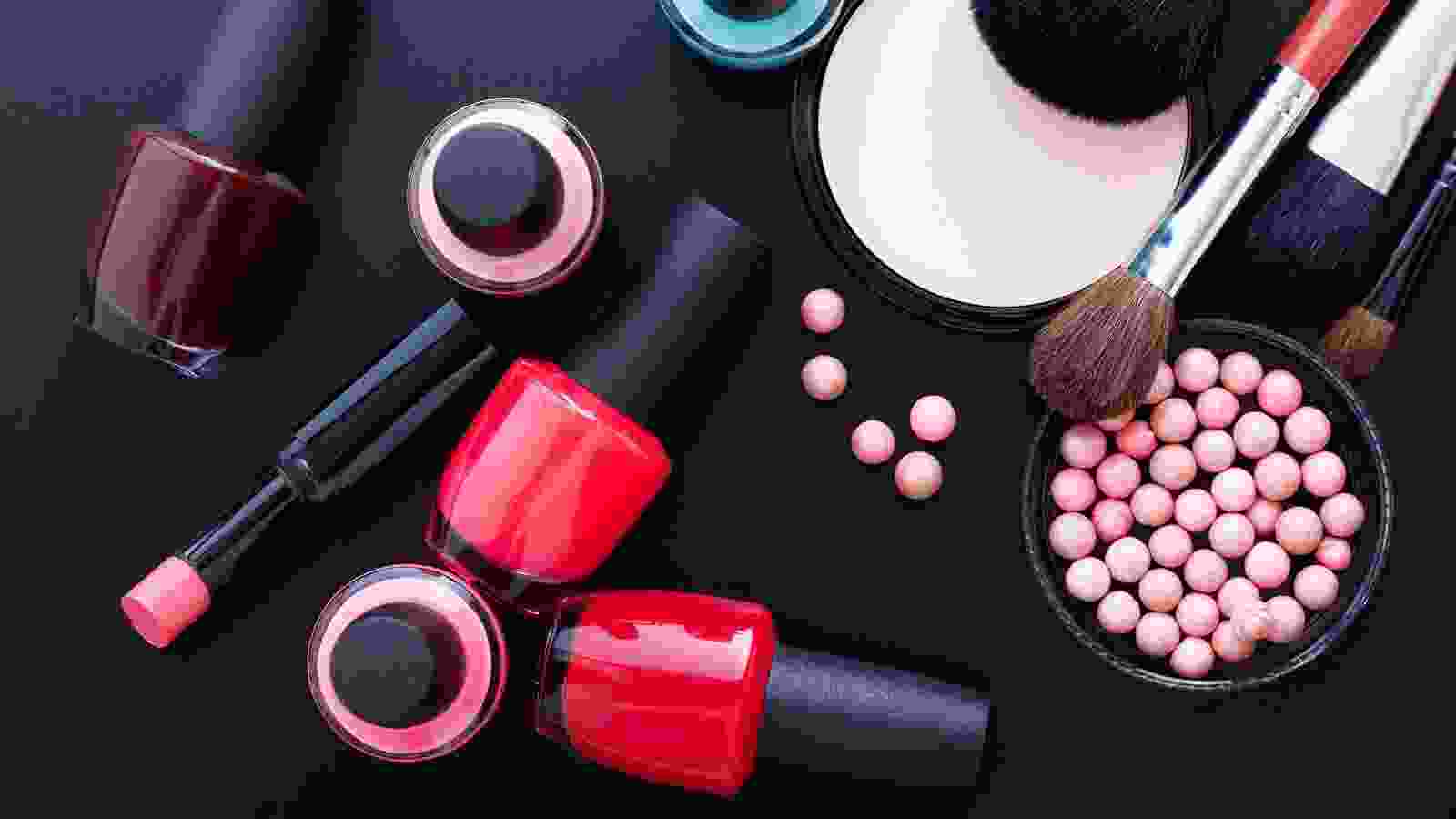 The myriad colors of cosmetics